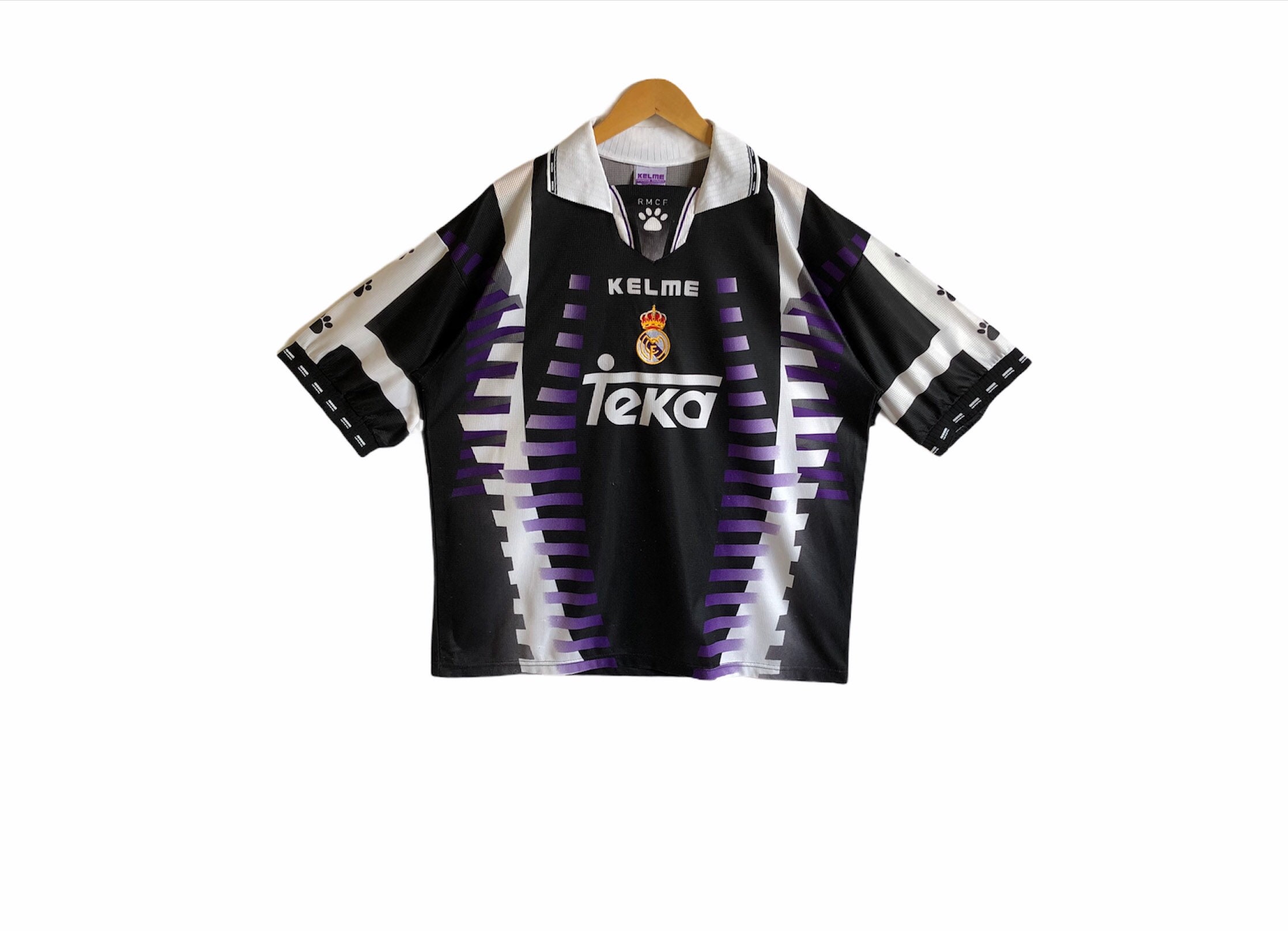 1997/98 REAL MADRID レアル・マドリード KELME ケルメ 1997-98 Real Madrid Kelme 'Copa Europa 1998' Leisure Shirt (L)