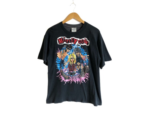 Rare Vintage 1991 Motley Crue Band Tee