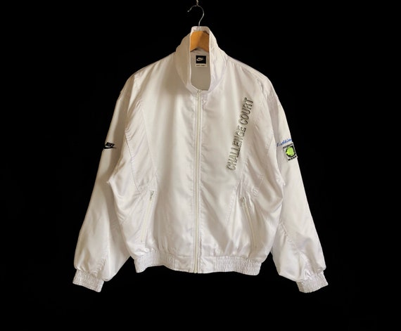 Vintage 90s NIKE Challenge Court Windbreaker Jacke