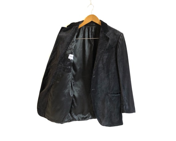 Vintage Armani Collezioni Velvet Coat Blazer