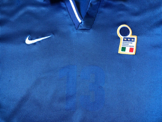 Vintage Nike Italy National Team 1997/98 Soccer S… - image 6