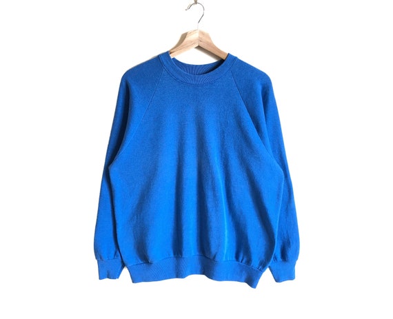 Vintage 90s Fruit Of The Loom Plain Sweatshirt