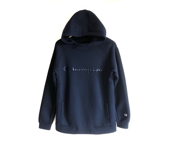 Vintage Champion Spell Out Hoodie Sweatshirt