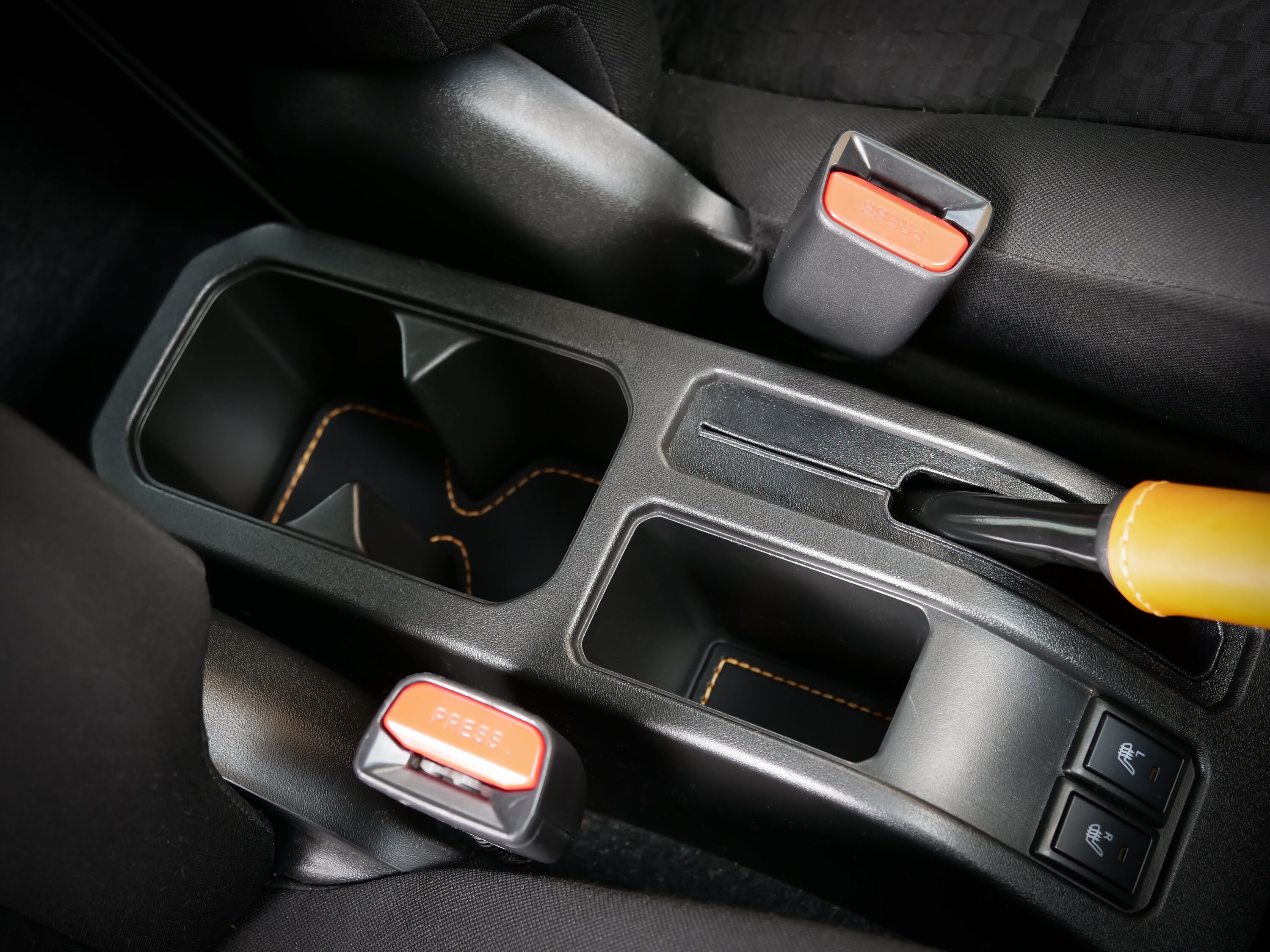 Suzuki Jimny Leather Cup Holder and Storage Covers JB64/JB74 2018