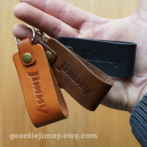 Suzuki Jimny Leather Key Ring