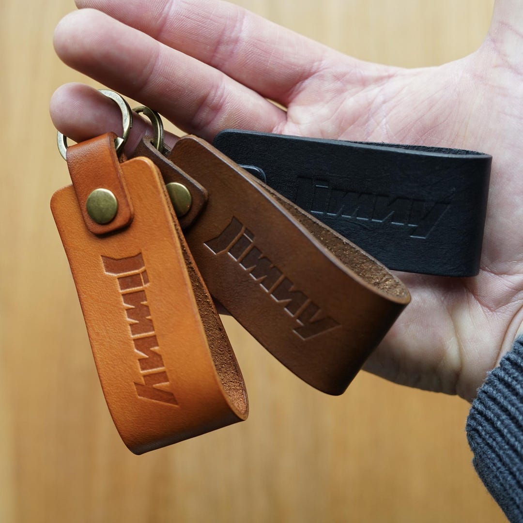 Suzuki Jimny Leather Key Ring - Etsy