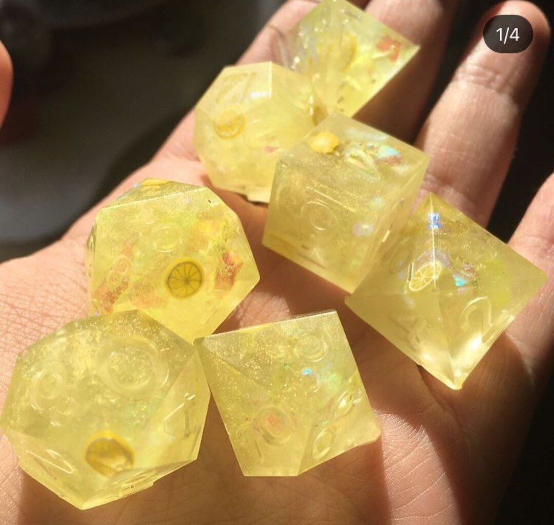 Fully Custom Dnd Dice Set Etsy