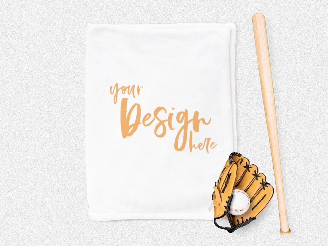 Gefaltete weiße Minky Decke Flatlay minimalistischen Styled | Etsy