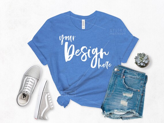 Bella Canvas 3001 CVC T-shirt Fashion 