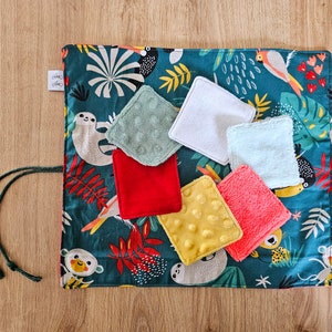 Tapis ludique de jeux de voyage "Jungle"