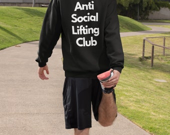 anti lifting lifting club hoodie