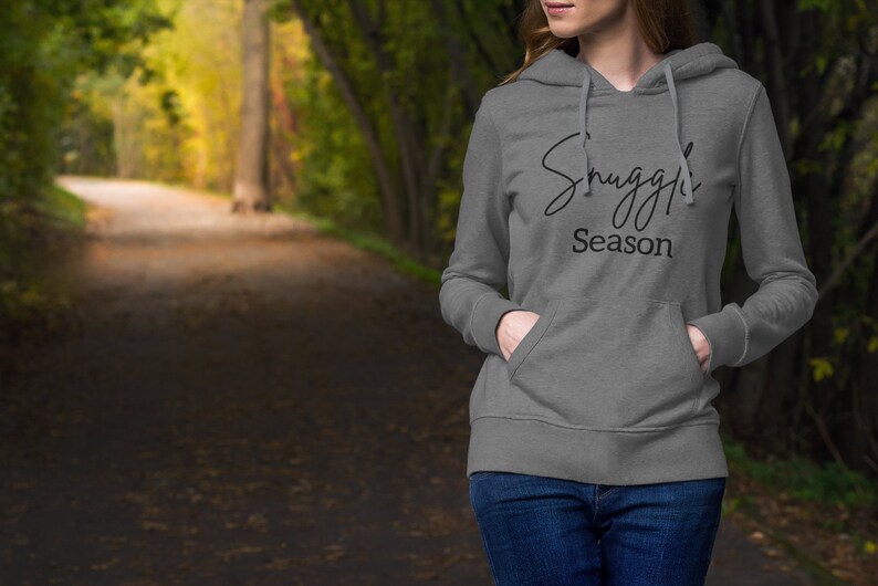 Pullover Hoodie Snuggle Season Graphic Hoodie Unisex - Etsy