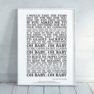 Mind Games John Lennon Script Heart Song Lyric Print - Red Heart Print