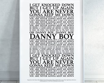when you knock me down i get back up again lyrics when you knock me down i get back up again lyrics