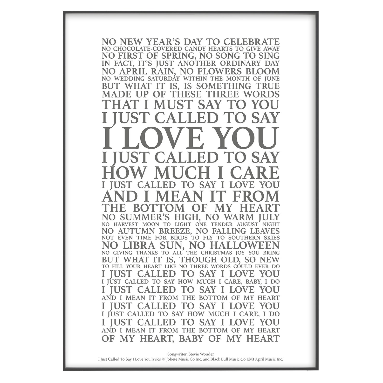 i-just-called-to-say-i-love-you-song-lyrics-print-official-etsy