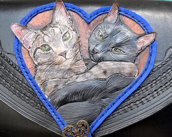 Large cat purse for everyday use