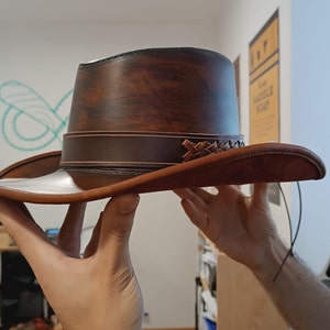 Leather cowboy hat - 3 variants - Available for custom order only