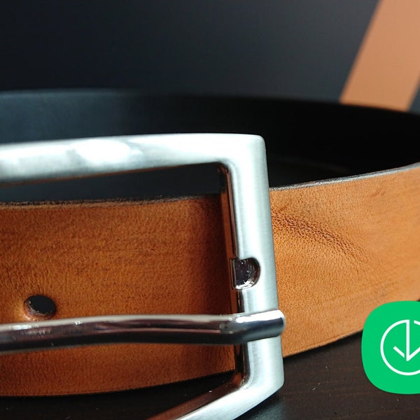 Giveaway : A full size belt -  Leather Pattern - Leather Pdf Template - Pattern Pdf