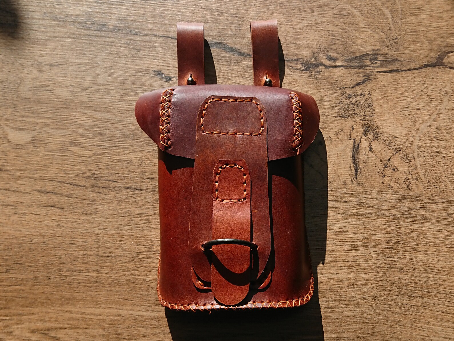 Leather Bullet Pouch Leather Tool Pouch With Easy Access Top Etsy