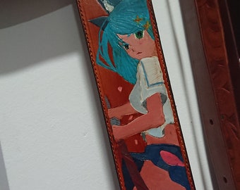Leather guitar strap  - Available for custom order only