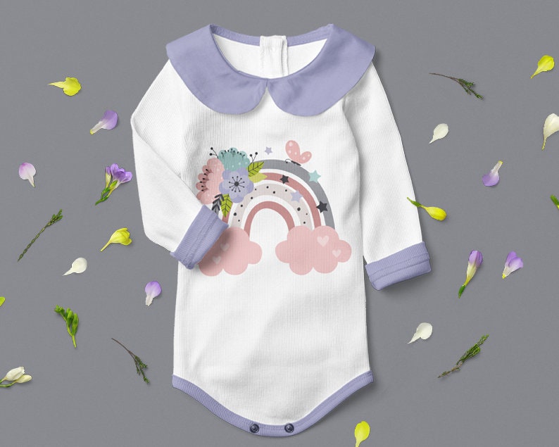 Download Rainbow svg Rainbow clipart Nursery clip art Boho rainbow ...