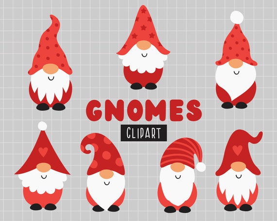Download Christmas Gnome Svg Christmas Gnomes Svg Gnome Clipart Merry Etsy