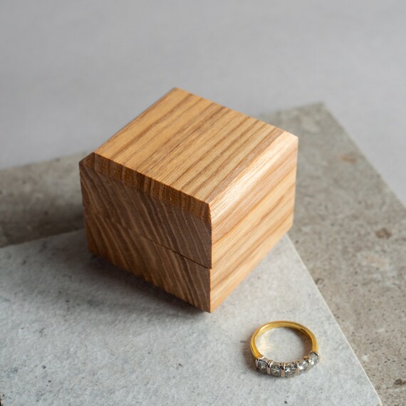 etsy wooden ring box