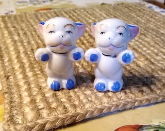 希少 40s 50s Vintage Bonzo Salt＆Pepper Vintage Collectible Bonzo Japan Salt and Pepper Shakers - Etsy
