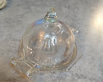 Double Baltimore Pear Covered Butter dish