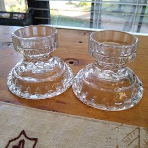 Royal Limited 24% full lead crystal candle holders