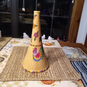Bella Casa by Ganz Country Rooster Vase