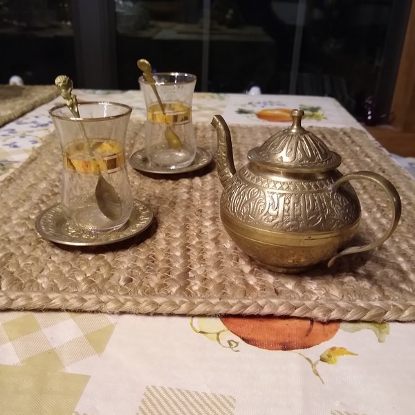 Turkish Tea Set Etsy