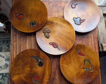 Wooded Plate 