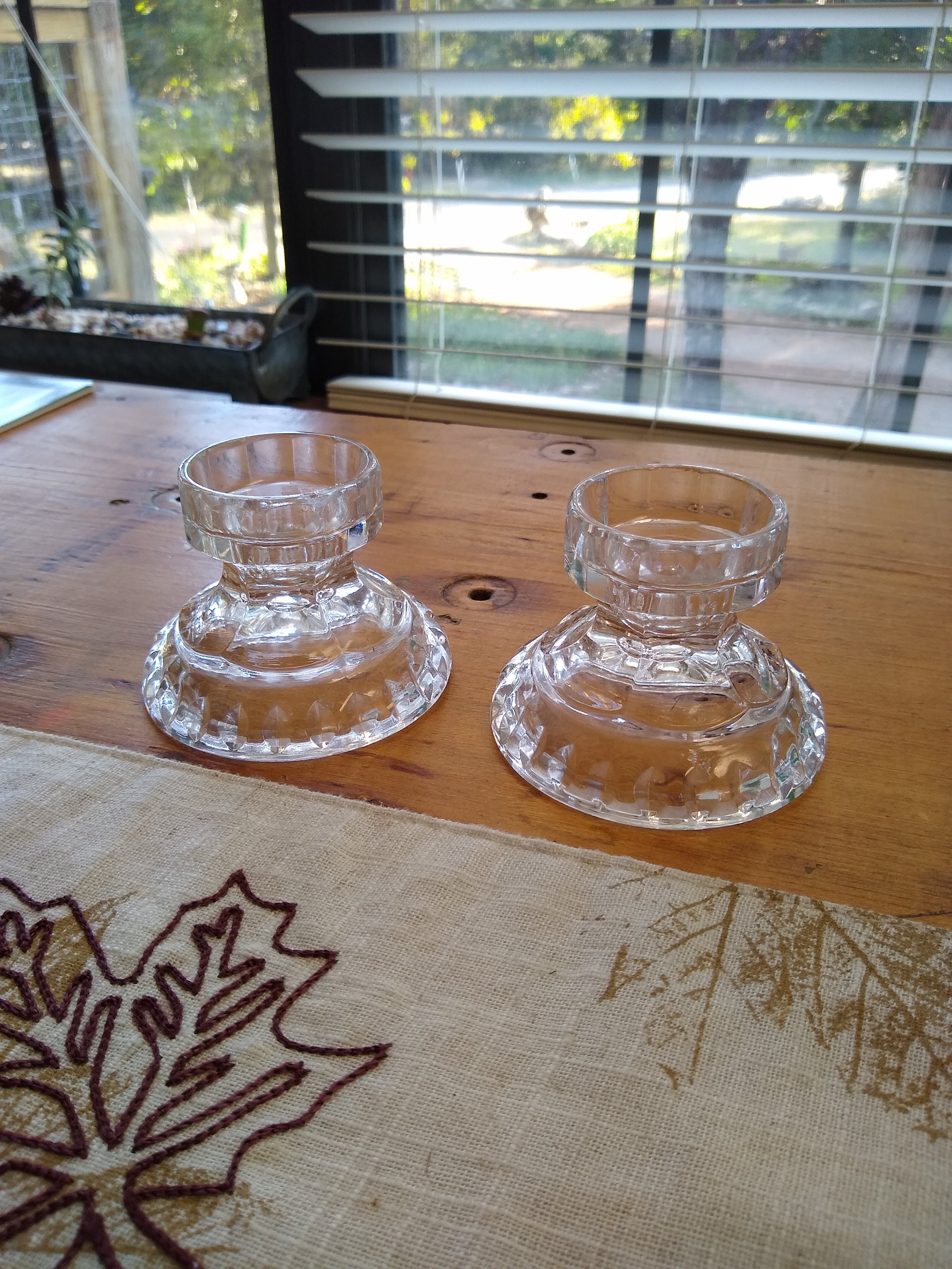 Royal Limited 24 Full Lead Crystal Candle Holders Etsy