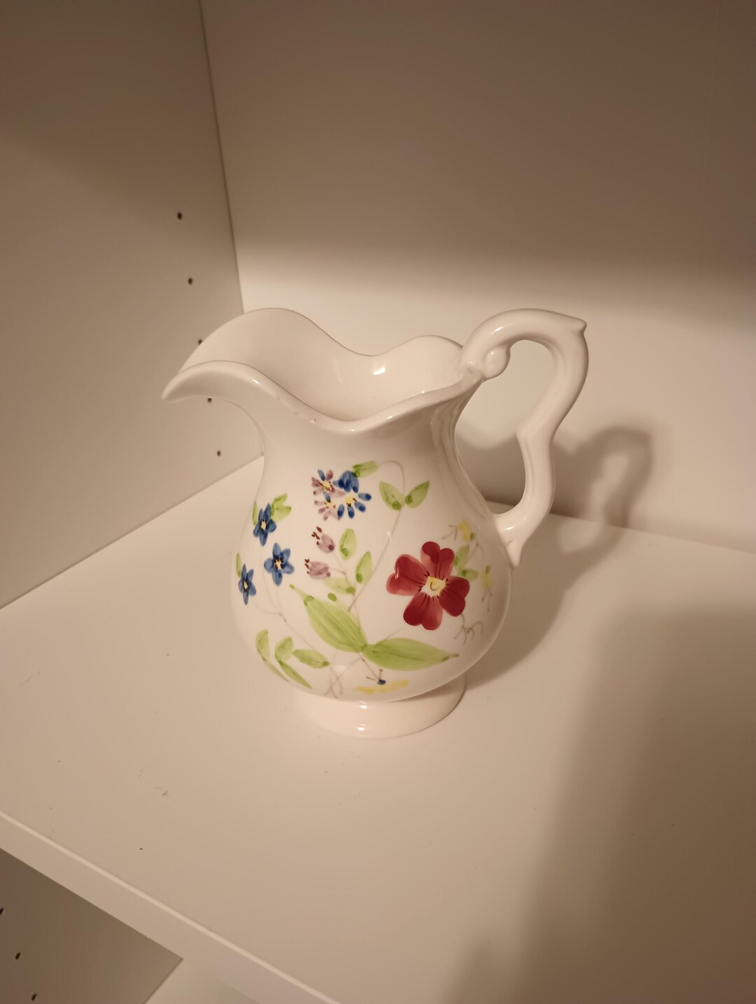Elizabeth Arden Pitcher 5” Fieldflower Ceramics Collection Hand Painted ...