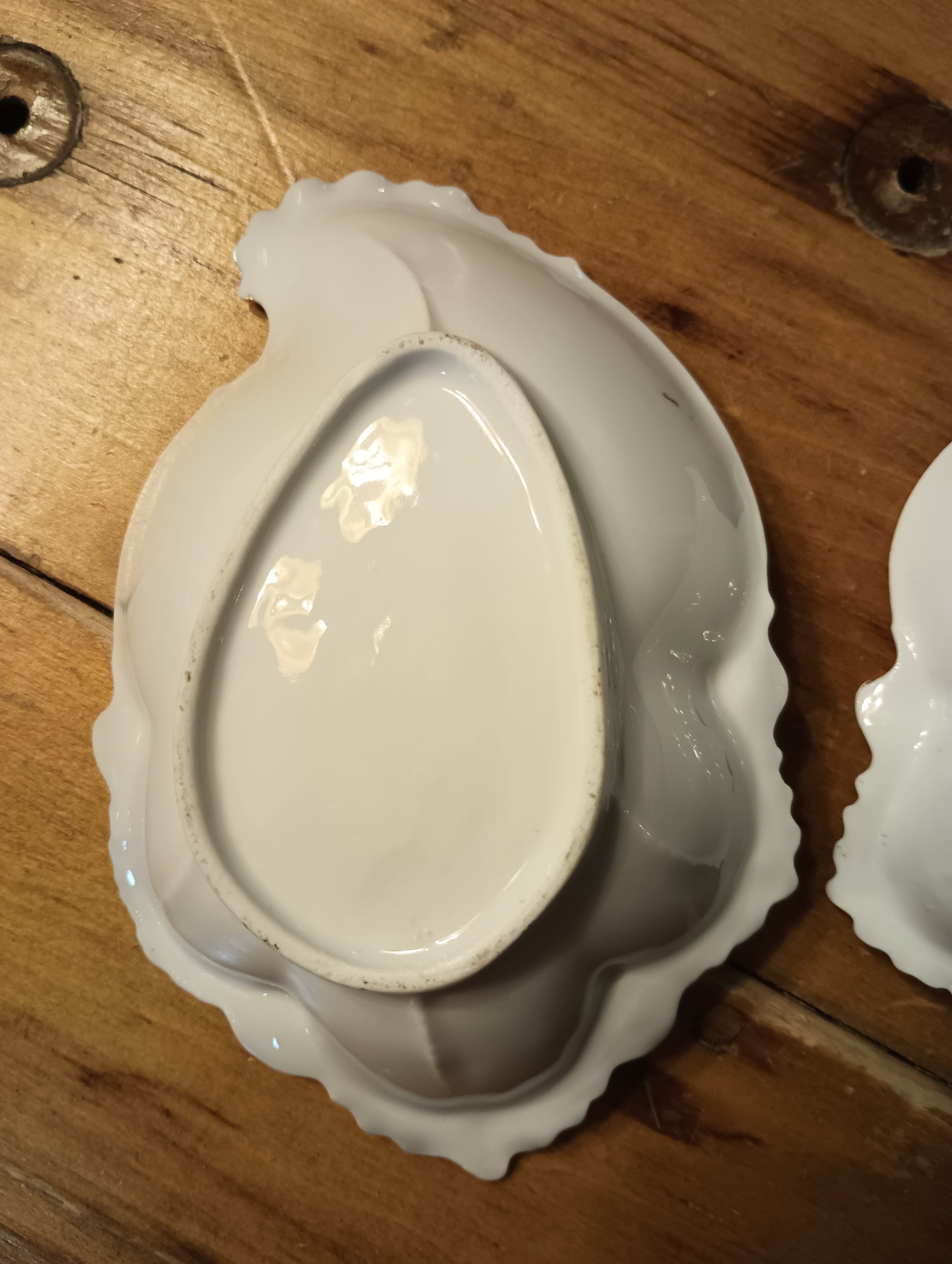 2 Antique Hand Painted Vanity Dishes MZ Austria Wheelock Etsy