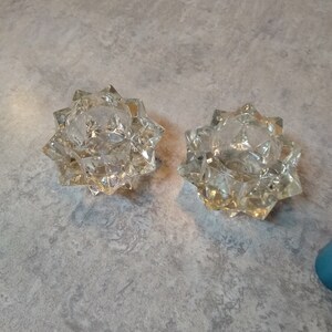Avon Starburst Votive Candle Holders