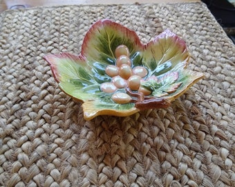 Fitz and Floyd Classics Grapevine Leaf Dish