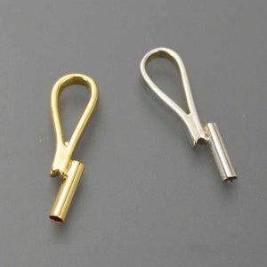 Brooch to Pendant Converter – Gold or Silver Tone, Vertical or Horizontal