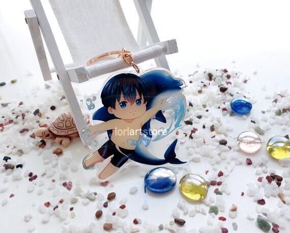 Free Dive To The Future Haruka Nanase Clear Acrylic Etsy