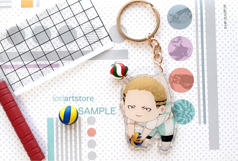 Clear Acrylic Charm Kentarou Kyoutani Haikyuu!