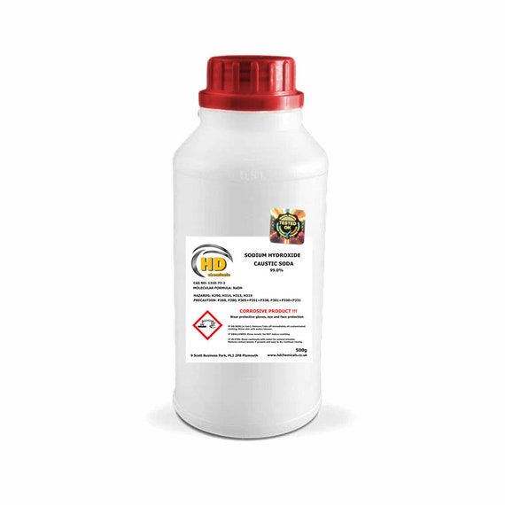 caustic soda burn first aid