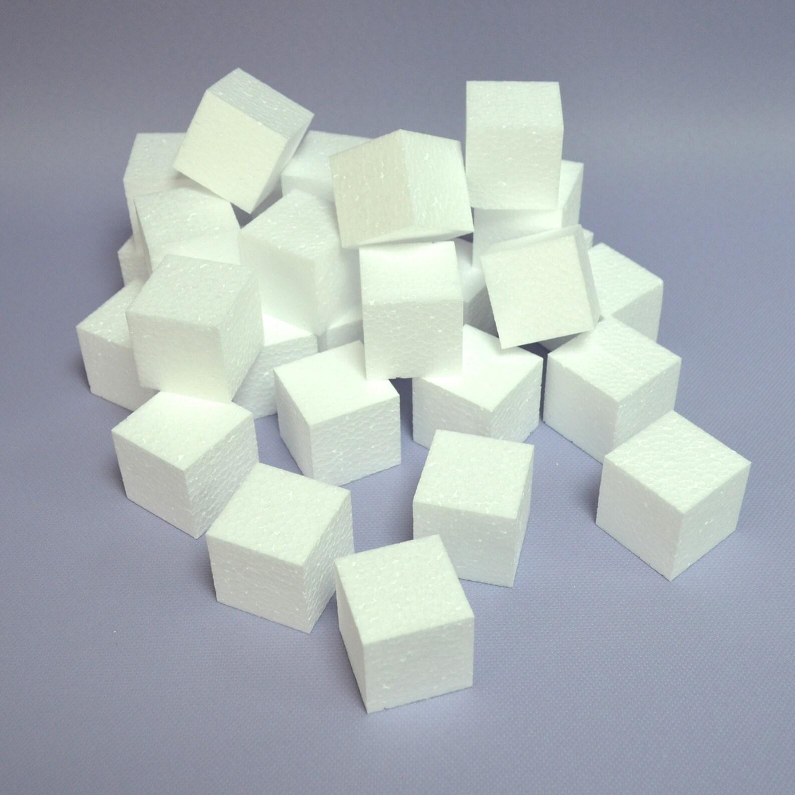 Styrofoam Cube 8x8x8cm EPS Foam Individual Cuts Game CubeS Etsy
