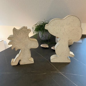 Casting mold Woodstock SNOOPY concrete casting mold Styrodur dog figure The Peanuts Lucy Charlie Brown