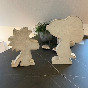 Casting mold Woodstock SNOOPY Concrete casting mold Styrodur dog figure The Peanuts Lucy Charlie Brown