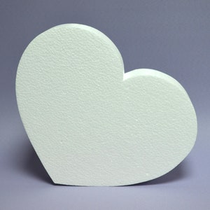 Amosfun Craft Foam Hearts Styrofoam Polystyrene Modelling Foam