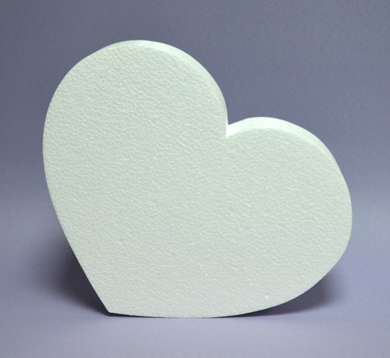 Styrofoam Heart 55-10 X 5 Cm Cake Dummy Event Wedding Engagement Mother's  Day Valentine's Day Decoration Cake Base Pedestal Craft Material 