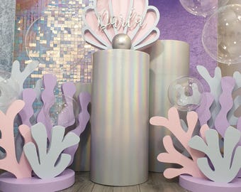 Styrofoam column, round cylinder, dummy cake column, pedestal, styrofoam, diameter from Ø 20 cm, decoration, figures, presentation