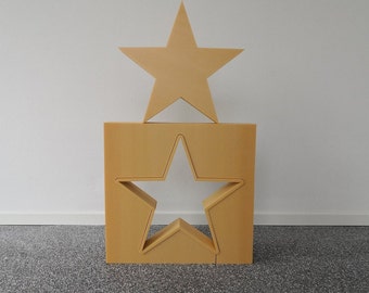 Mold HUGE STRAIGHT STAR concrete mold concrete 50-55 cm cm Modern trend product interior decoration