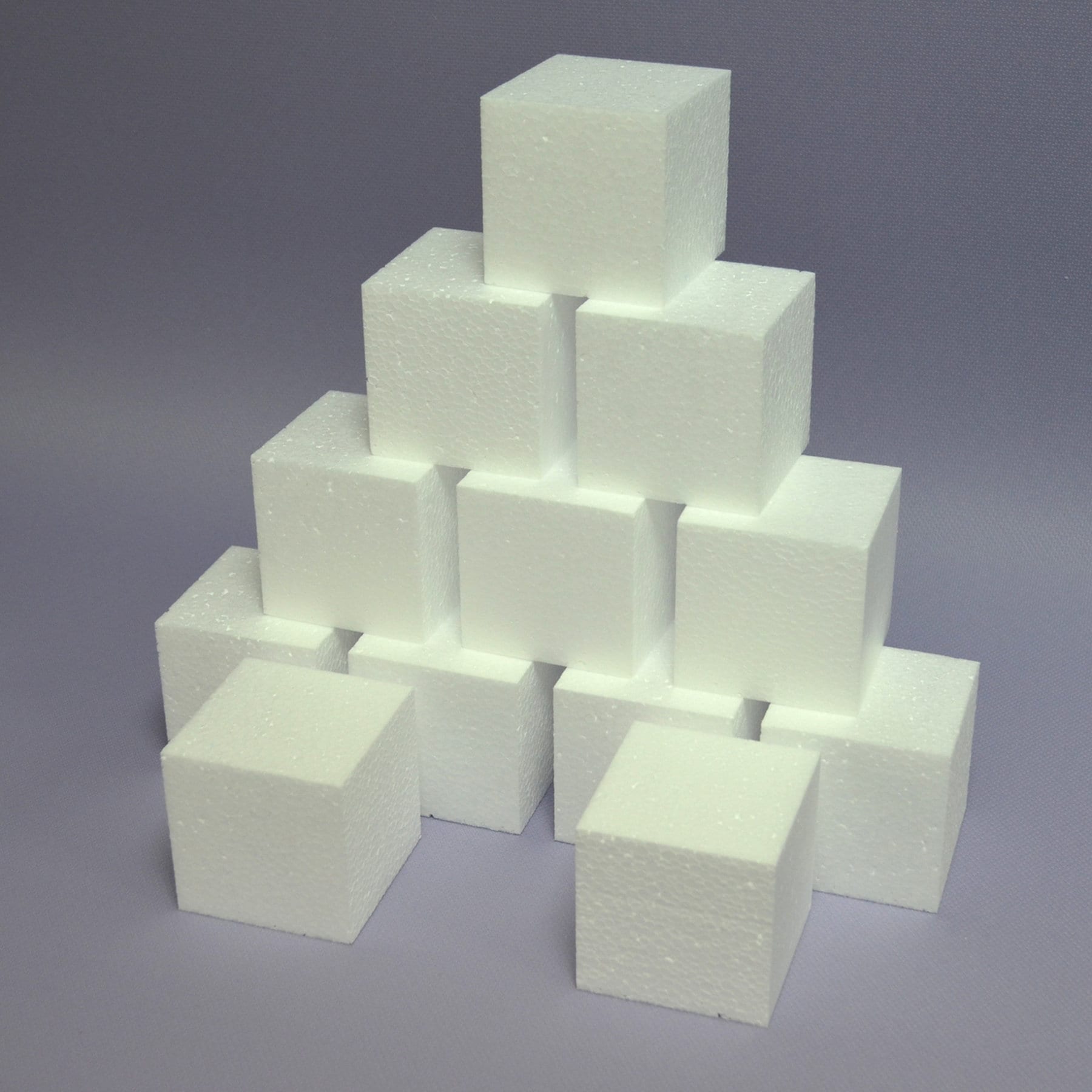 Styrofoam Cube 10x10x10cm Foam Base EPS Cut Game Cube S/ Etsy